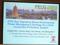 潛心研發(fā)！古瑞瓦特攜兩項儲能研究論文登上國際PEDG2019