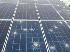 光伏發(fā)電組件能承受多大的冰雹打擊