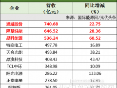 112家光伏企業(yè)、7大排行榜！通威、隆基、晶科、特變、天合、晶澳、中環(huán)、陽光、正泰領(lǐng)銜！