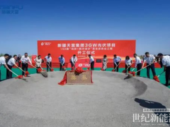 中新建電力集團(tuán)3GW“光伏+防沙治沙”及生態(tài)農(nóng)業(yè)工程項目開建