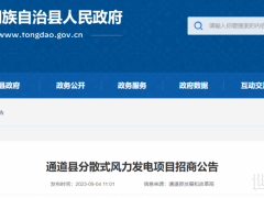 湖南通道縣分散式風(fēng)電項(xiàng)目招商：預(yù)計(jì)每片區(qū)總投資10億