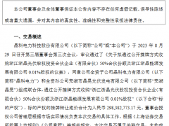 2.98億！晶科科技收購浙晶光伏50%合伙份額及浙晶能源0.01%股權(quán)