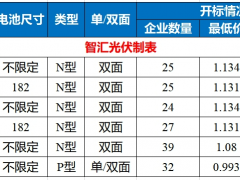 超低價(jià)0.993元/W未中標(biāo)！華電6GW組件集采定標(biāo)