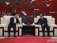 張傳衛(wèi)拜會(huì)中國(guó)華電黨組書記、董事長(zhǎng)江毅