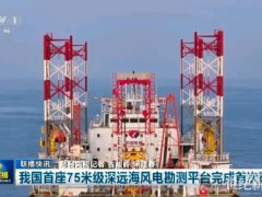中國(guó)船舶武漢船機(jī)總包在山東半島海上風(fēng)電場(chǎng)完成首次勘測(cè)