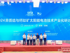 通威受邀參加2024異質結與鈣鈦礦太陽能電池技術產業(yè)化研討會