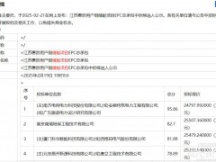 0.827?元/Wh起！江蘇300MWh儲能項目EPC總承包?開標(biāo)