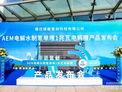 全球首個(gè)！兆瓦級(jí)AEM正式發(fā)布！