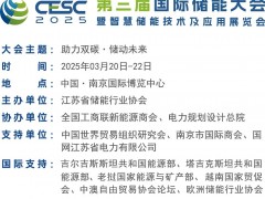 CESC2025第三屆國際儲能大會盛大啟幕