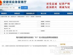 5死1傷！安徽一風(fēng)電高墜事故調(diào)查報(bào)告公布