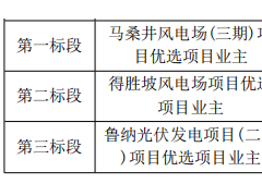 云南昆明啟動124MW風、光指標啟動業(yè)主比選！
