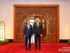 中國(guó)能建宋海良拜會(huì)阿塞拜疆總統(tǒng)阿利耶夫！深化綠電制氫應(yīng)用等領(lǐng)域合作