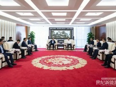 向文波與華電集團(tuán)董事長(zhǎng)、黨組書(shū)記江毅會(huì)談