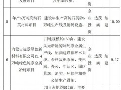 內(nèi)蒙古包頭達(dá)茂旗2025年重大項目清單 4個氫能項目入選