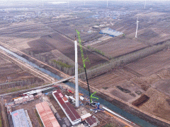 中聯(lián)重科4000噸全地面起重機樹立風電施工新標桿